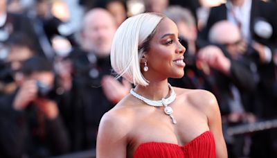 Kelly Rowland Appears to Clash With Cannes Red Carpet Usher After Being Rushed Up the Stairs at ‘Marcello Mio’ Premiere
