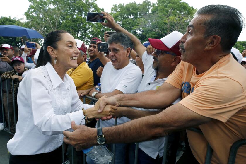 Mexico votes for the first female president in its history