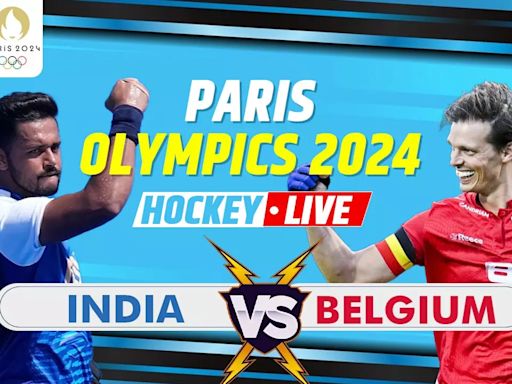 IND vs BEL Hockey Live Score, Olympics 2024: India On Top After Taking 1-0 Lead At Half-Time