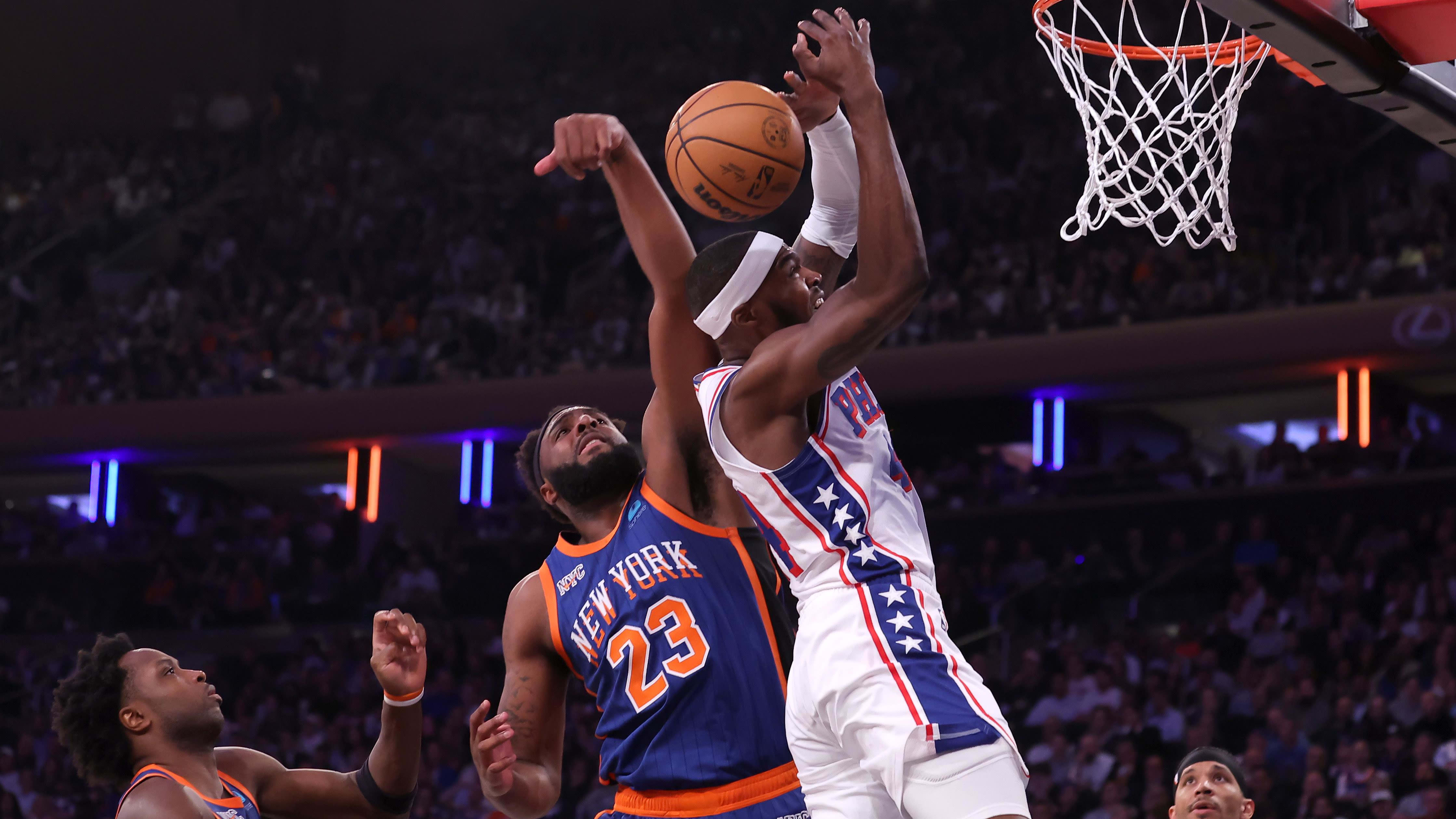 Knicks vs. 76ers: Halftime Thoughts From Game 5