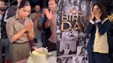 Bhumi Pednekar Celebrates Her Birthday On-Set, Cries After Getting Surprise At Home