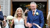 Wedding bells for iconic 80s pop star Paul Young as he and fiancée Lorna tie the knot in London