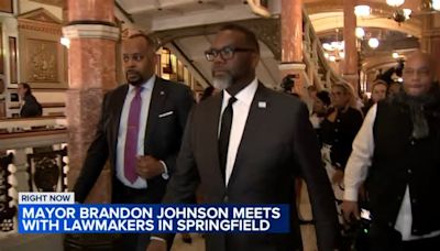 Mayor Johnson travels to Springfield to fight for $1B he says Chicago owed in state funds