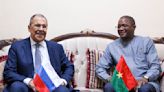 Russia's top diplomat promises more military support for Burkina Faso as he tours West Africa