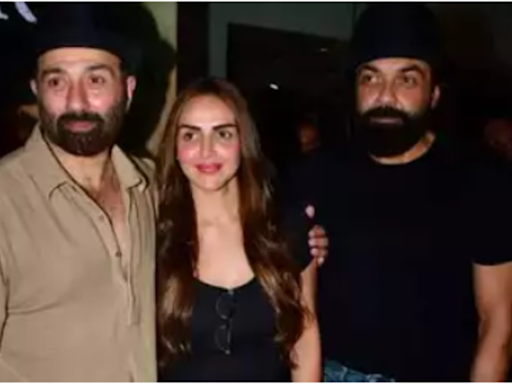 Throwback: When Esha Deol spoke about her relationship with half-brother Sunny Deol: "I see him as a father" | Hindi Movie News - Times of India