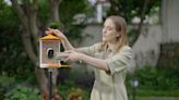 "Get off my nuts" says Birdkiss as it launches full-metal bird feeder camera