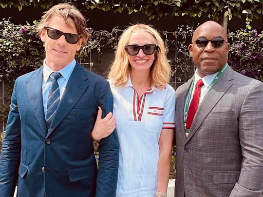 Julia Roberts Wore a Gucci Polo Dress for a Wimbledon Date with Husband Danny Moder — Get the Look for Less
