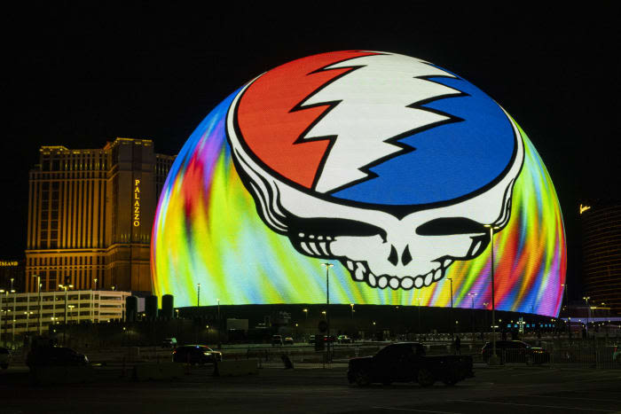 Here’s who is playing at the Las Vegas Sphere next