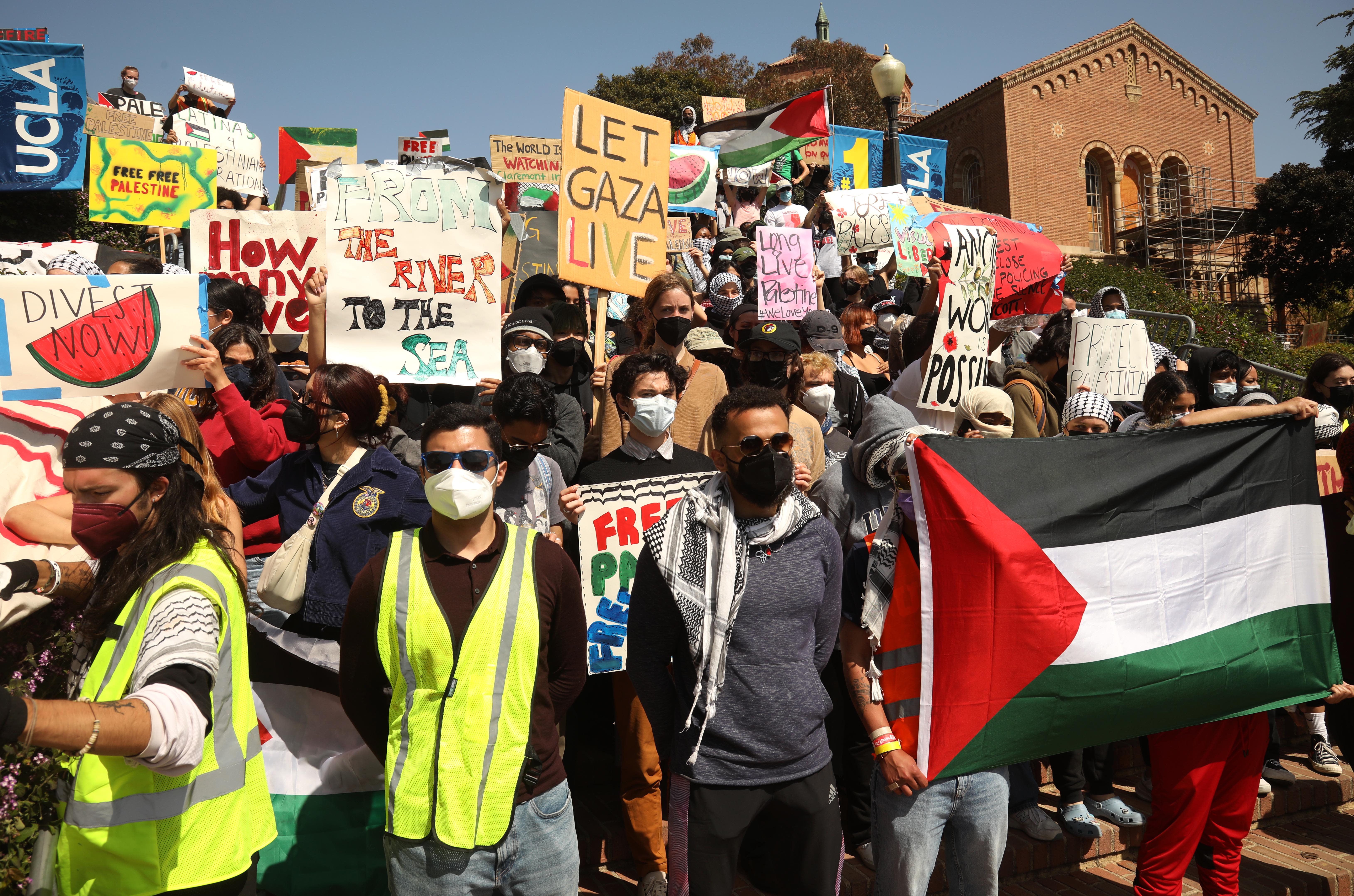 UC rejects calls for Israel-related divestment, boycott driving pro-Palestinian protests