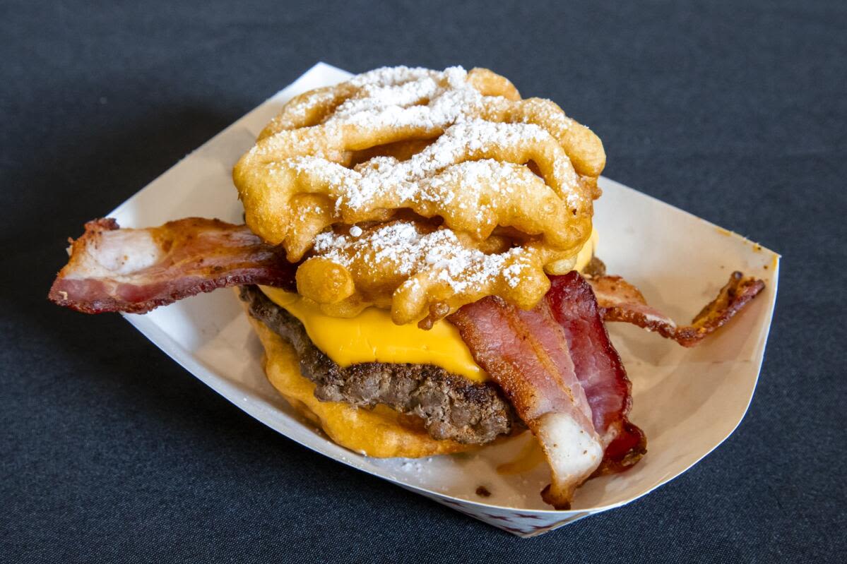 Lobster corn dogs? Funnel cake burgers? We tried the top new Iowa State Fair foods.