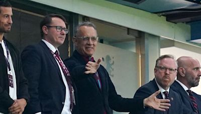 Watch: Tom Hanks' message to Villa fans before he watches thrilling draw with Liverpool