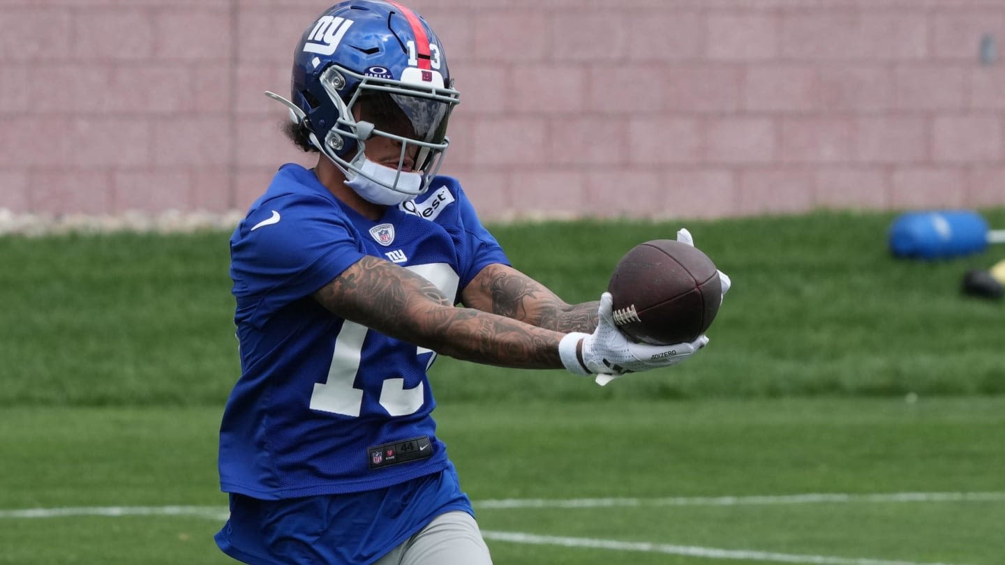 Giants WR Jalin Hyatt Makes Heartfelt Confession About His Rookie Season