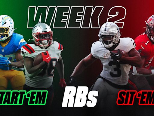 Running Back Start 'Em, Sit 'Em Picks For Fantasy Football Week 2