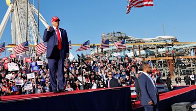 Trump holds Jersey Shore rally, calls hush money case ‘Biden show trial’