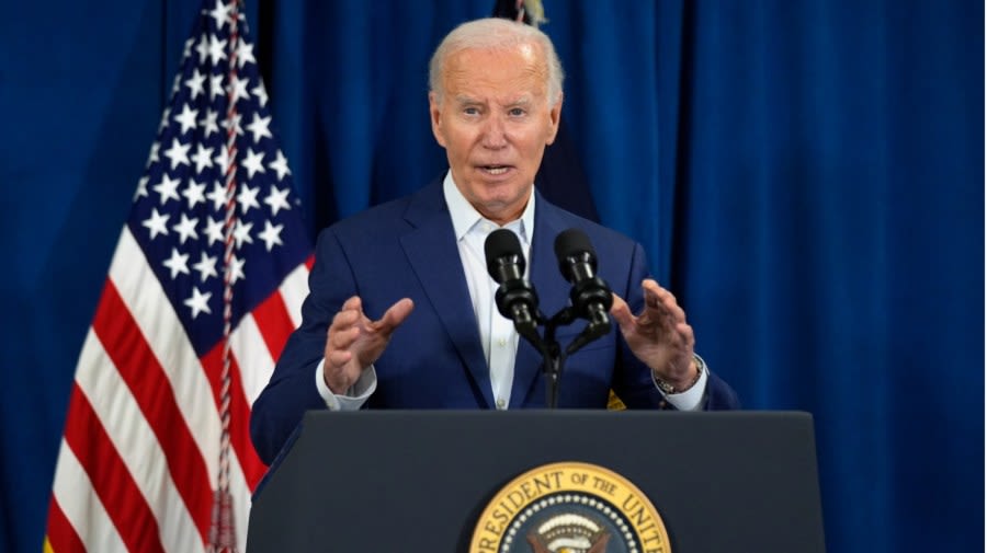 Biden suggests Trump bull’s-eye comment was a ‘mistake’