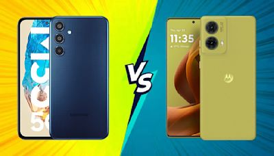 Samsung Galaxy M35 5G Vs Motorola G85 5G: Big Battery Custom OS Or Sleek Body Stock OS