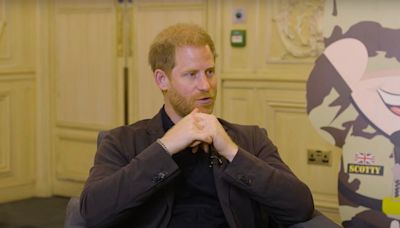 Prince Harry seen for first time in a month as he opens up about heartbreaking sadness that 'eats away at you inside'