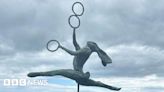 Lyme Regis juggling hare sculpture reinstalled after repairs