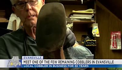 Meet one of the few remaining cobblers in Evansville