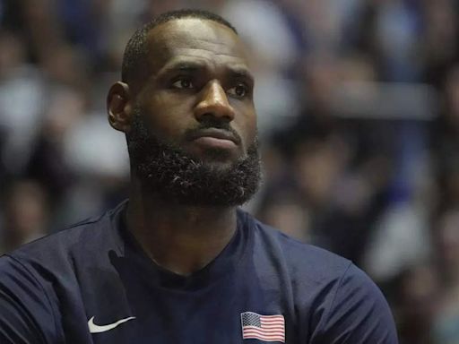 LeBron James named as Team USA's male flag bearer for Paris Olympics 2024 | Paris Olympics 2024 News - Times of India