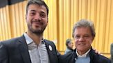 Enrique Sacco compartió imágenes del festejo por la graduación del hijo de Débora Pérez Volpin: “Orgulloso de vos”