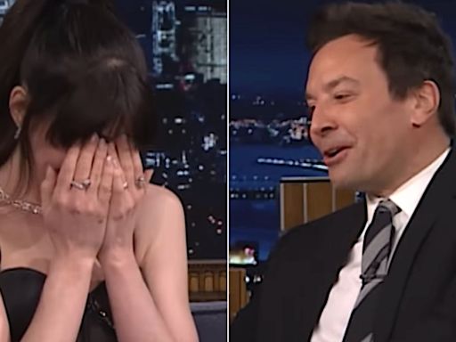 Jimmy Fallon Totally Burns His Audience To Spare Anne Hathaway From Embarrassment