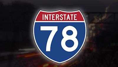 Jackknifed tractor-trailer on I-78 in Lower Saucon causes traffic delays