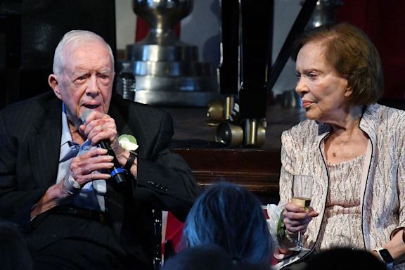 Jimmy Carter's year long stay in home hospice care is a rarity. He hopes to be able to vote for Kamala Harris in November.