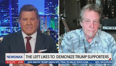 Newsmax guest Ted Nugent: "Anybody that's against Donald Trump, really is against America"