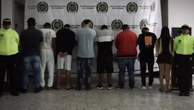 Desmantelaron red delictiva ‘Guatiquía’ en Villavicencio: ‘El Diablo’ y otros siete miembros fueron capturados