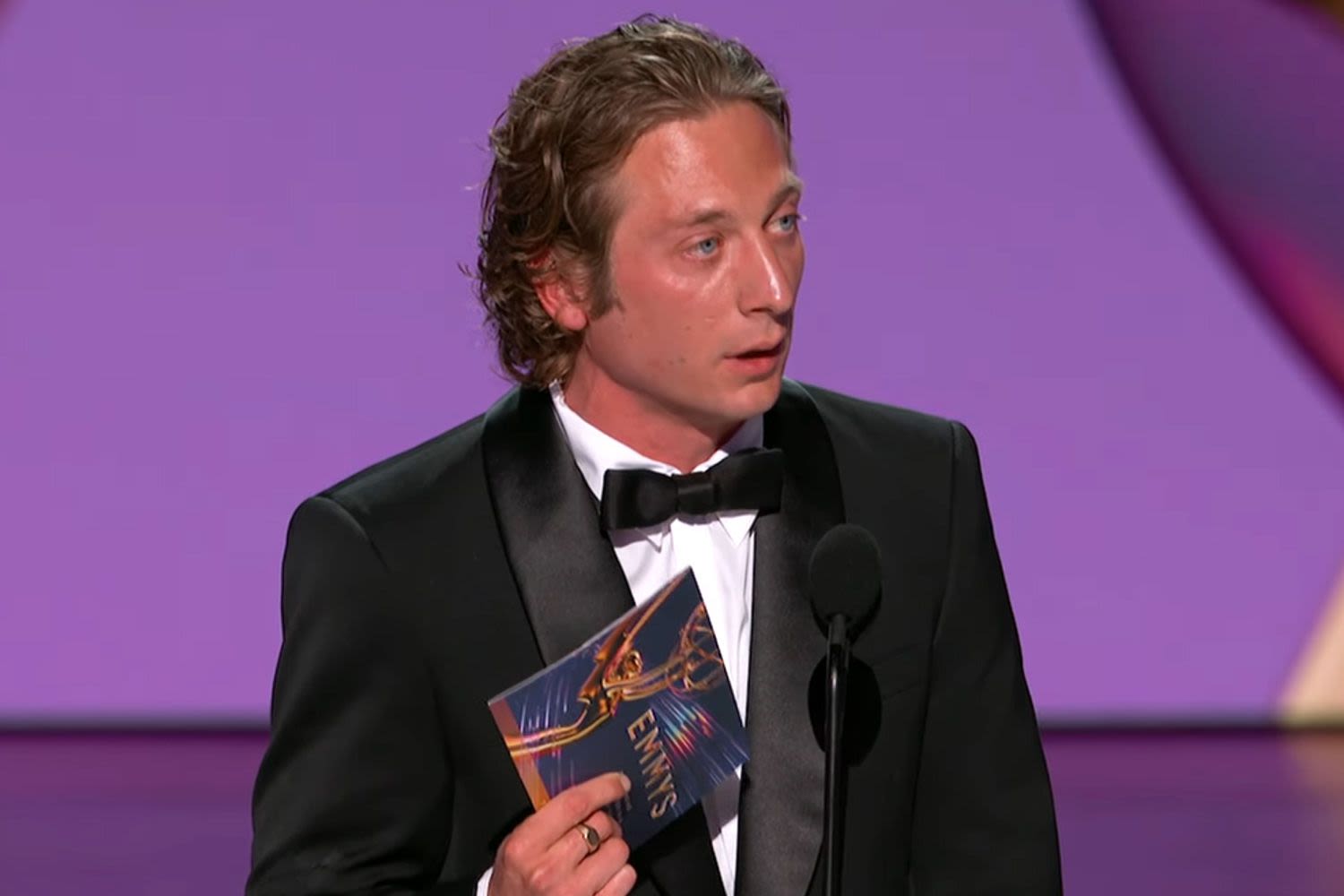 Why Was Jeremy Allen White Bleeped on the Emmys 2024? Producers Blame an Overzealous Network Censor