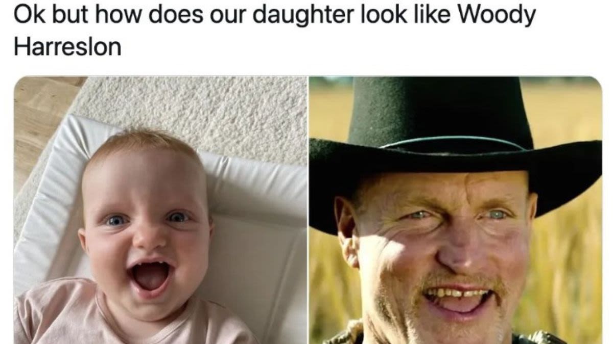Baby Shares Uncanny Resemblance To Woody Harrelson… & Harrelson Agrees!