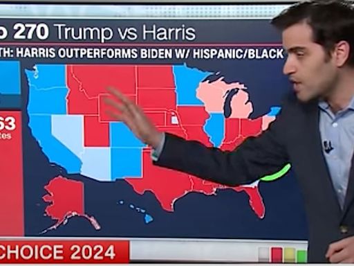 CNN Data Reporter Delivers Some Good News For Kamala Harris