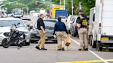 ...Queens on Monday June 3, 2024. The Officers attempted to stop the man for a traffic violation when he ditched the motorcycle and took off on foot before shooting at the pursuing Officers. At least one Officer returned...