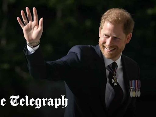 The King and Prince Harry were less than three miles apart but the gulf has never been more obvious