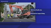 Busy intersection closed for paving in Virginia Beach