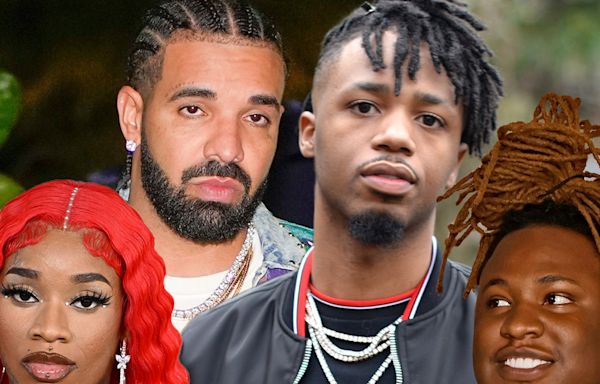 Drake Raps Over Metro Boomin's 'BBL Drizzy' On Sexyy Red, Tay Keith Song