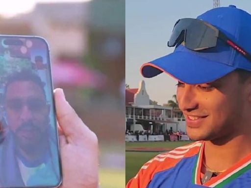 He Must Be Very Proud Today: Abhishek Sharma Video Calls Yuvraj Singh After 100 In 2nd T20I - WATCH - News18
