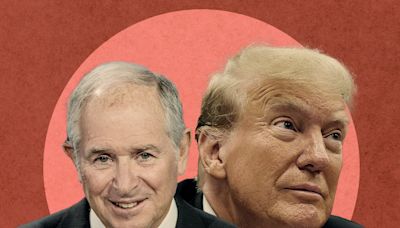 Stephen Schwarzman Flip-Flops, Backs Trump for 2024