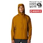 【美國 Mountain Hardwear】【網路限定款】Acadia Jacket 輕量防水外套 男款 橄欖金 #1874541