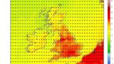 Weather maps reveal when two-day 27C heatwave arrives in UK