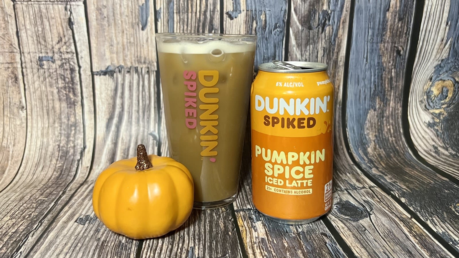 Review: Dunkin's Spiked Pumpkin Spice Iced Latte Failed The Vibe Check For Fall