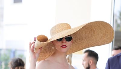 Anya Taylor-Joy’s Astronomically Large Sun Hat Is Why This Outfit Works