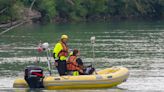 Responders search Twelve Mile Creek after man seen falling from overpass