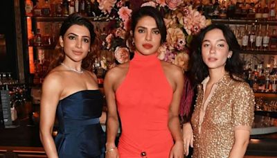 Priyanka Chopra, Samantha Prabhu Have Picture Perfect Moments At Citadel Honey Bunny Screening