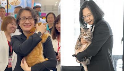 親曝為何拒絕蕭美琴寵物展邀約 蔡英文：她沒說有貓可以抱