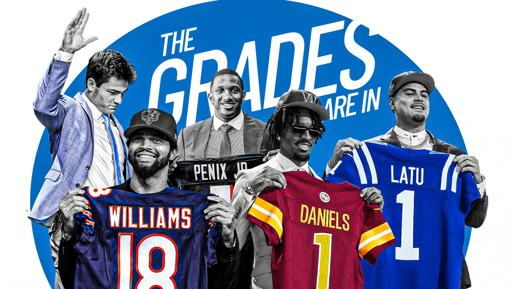 2024 NFL draft grades for all 32 teams: Who got top marks?