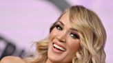 Carrie Underwood Sparkles in Beaded Dress at 2022 AMAs