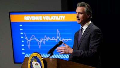 California's budget deficit is likely growing, complicating Gov. Gavin Newsom's plans