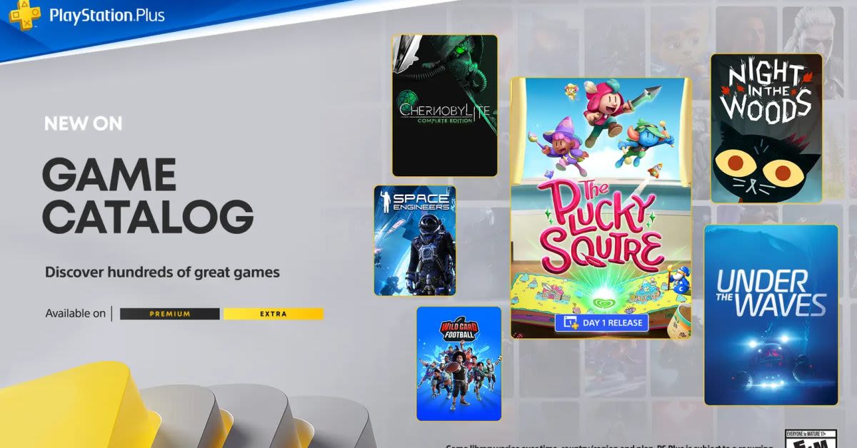 PS Plus Adds The Plucky Squire, Ben 10, and More Indie Games in September